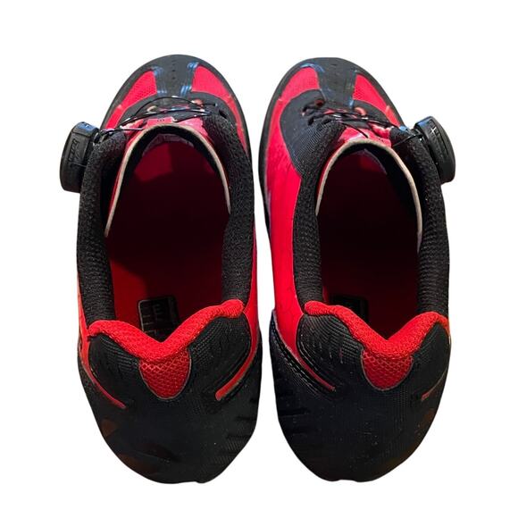 Bontrager Men's Red and Black Cycling Shoes, Size US 8 - Picture 2 of 8